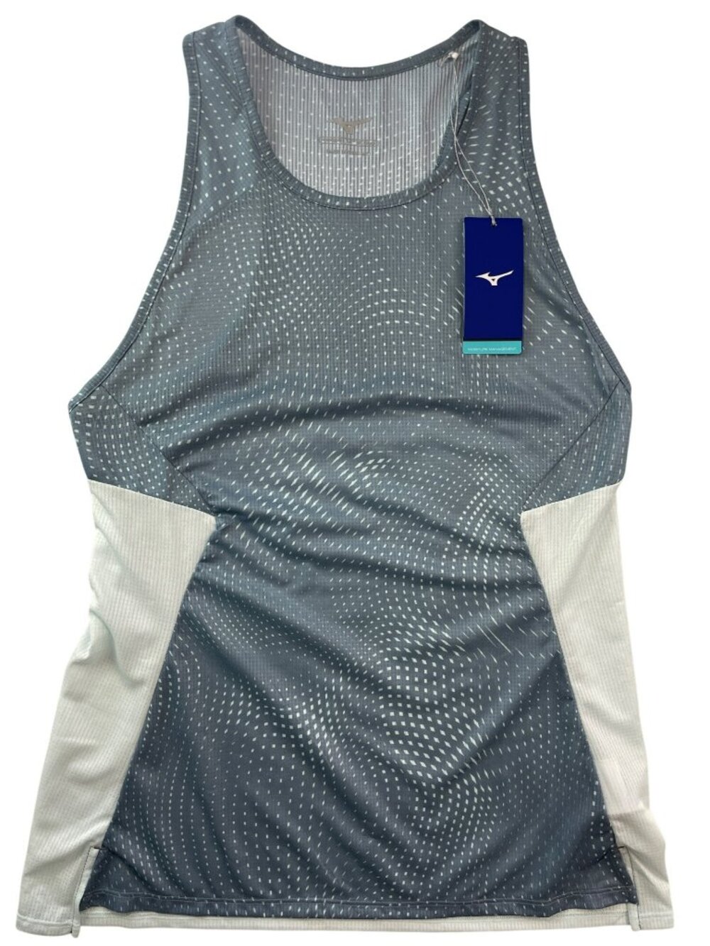 Mizuno Dry Aero Flow Tank Citadel Racerback Running Activewear Top Wmns Sz M NWT